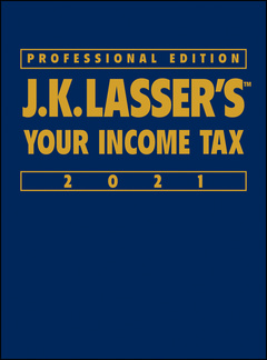 Cover of the book J.K. Lasser's Your Income Tax 2021