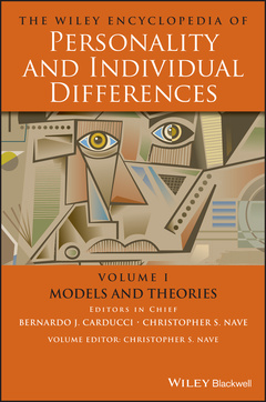 Cover of the book The Wiley Encyclopedia of Personality and Individual Differences, Models and Theories