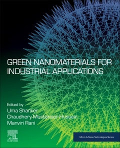 Couverture de l’ouvrage Green Nanomaterials for Industrial Applications
