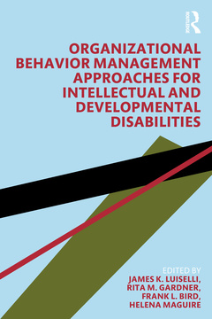 Couverture de l’ouvrage Organizational Behavior Management Approaches for Intellectual and Developmental Disabilities