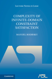 Couverture de l’ouvrage Complexity of Infinite-Domain Constraint Satisfaction