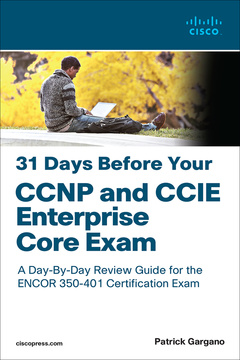 Couverture de l’ouvrage 31 Days Before Your CCNP and CCIE Enterprise Core Exam