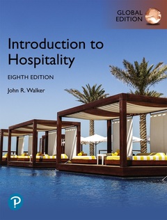 Couverture de l’ouvrage Introduction to Hospitality, Global Edition