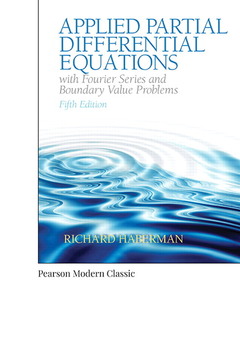 Couverture de l’ouvrage Applied Partial Differential Equations with Fourier Series and Boundary Value Problems (Classic Version)