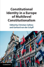 Cover of the book Constitutional Identity in a Europe of Multilevel Constitutionalism