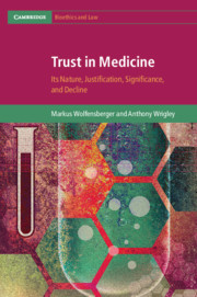 Cover of the book Trust in Medicine