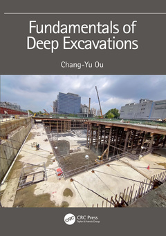 Couverture de l’ouvrage Fundamentals of Deep Excavations