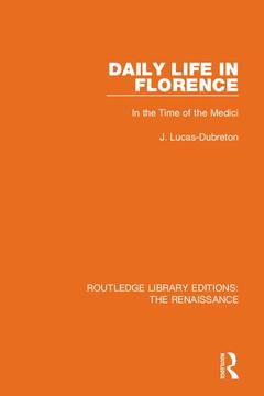Cover of the book Daily Life in Florence