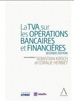Couverture de l’ouvrage La TVA sur les opérations financières