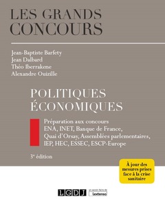 Cover of the book Politiques économiques