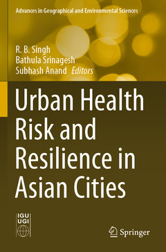 Couverture de l’ouvrage Urban Health Risk and Resilience in Asian Cities