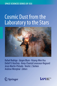 Cover of the book Cosmic Dust from the Laboratory to the Stars