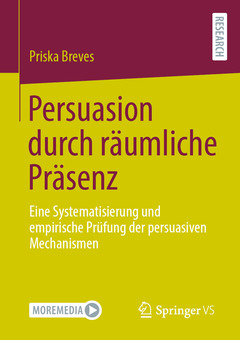 Cover of the book Persuasion durch räumliche Präsenz