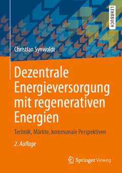 Couverture de l’ouvrage Dezentrale Energieversorgung mit regenerativen Energien
