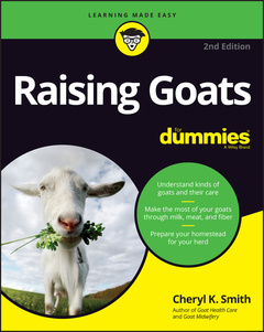 Couverture de l’ouvrage Raising Goats For Dummies