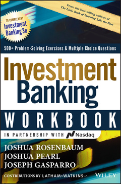 Couverture de l’ouvrage Investment Banking Workbook