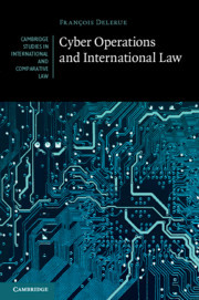 Couverture de l’ouvrage Cyber Operations and International Law