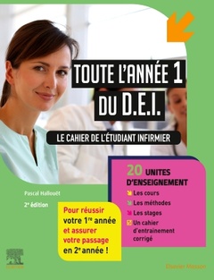 Cover of the book Toute l'année 1 du D.E.I. Le cahier de l'étudiant infirmier
