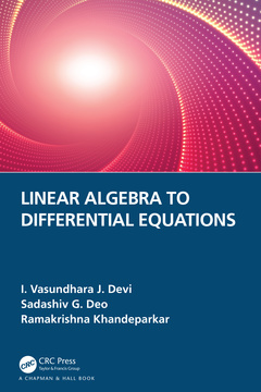 Cover of the book Linear Algebra to Differential Equations