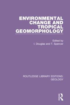 Cover of the book Environmental Change and Tropical Geomorphology