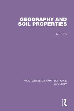 Cover of the book Geography and Soil Properties