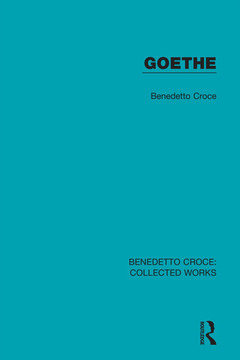 Couverture de l’ouvrage Goethe
