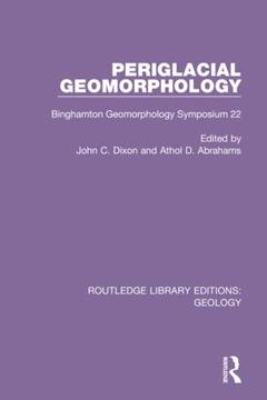 Couverture de l’ouvrage Periglacial Geomorphology