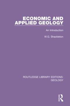 Couverture de l’ouvrage Economic and Applied Geology