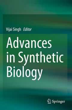 Couverture de l’ouvrage Advances in Synthetic Biology