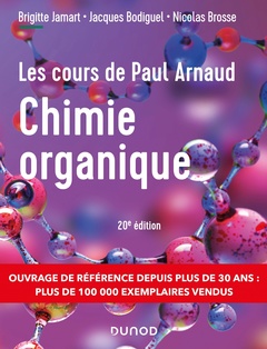 Couverture de l’ouvrage Les cours de Paul Arnaud - Cours de Chimie organique - 20e éd.