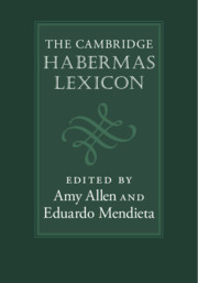 Couverture de l’ouvrage The Cambridge Habermas Lexicon
