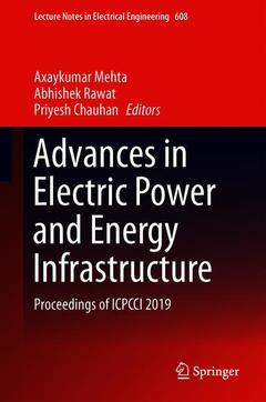 Cover of the book Advances in Electric Power and Energy Infrastructure