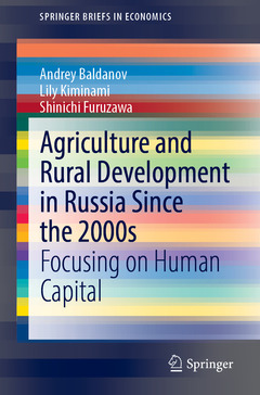 Couverture de l’ouvrage Agriculture and Rural Development in Russia Since the 2000s