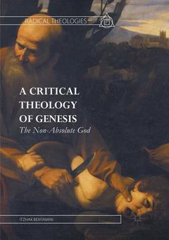 Cover of the book A Critical Theology of Genesis