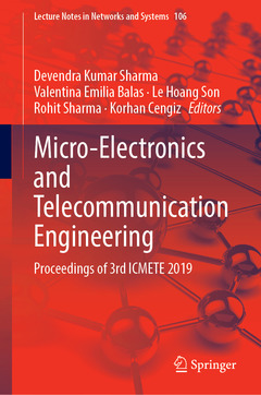Cover of the book Micro-Electronics and Telecommunication Engineering