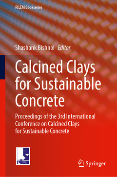 Couverture de l’ouvrage Calcined Clays for Sustainable Concrete