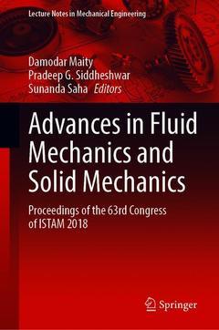 Cover of the book Advances in Fluid Mechanics and Solid Mechanics