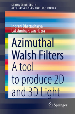 Couverture de l’ouvrage Azimuthal Walsh Filters