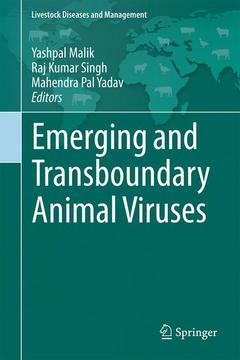 Couverture de l’ouvrage Emerging and Transboundary Animal Viruses