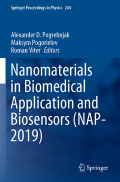 Cover of the book Nanomaterials in Biomedical Application and Biosensors (NAP-2019)