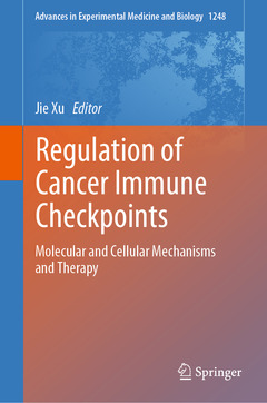 Couverture de l’ouvrage Regulation of Cancer Immune Checkpoints
