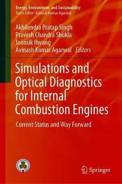 Couverture de l’ouvrage Simulations and Optical Diagnostics for Internal Combustion Engines