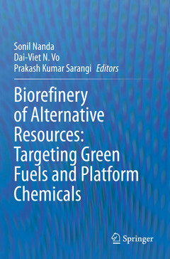 Cover of the book Biorefinery of Alternative Resources: Targeting Green Fuels and Platform Chemicals