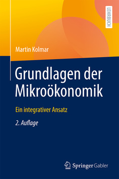Couverture de l’ouvrage Grundlagen der Mikroökonomik