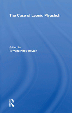 Couverture de l’ouvrage Case Of Leonid Plyushch