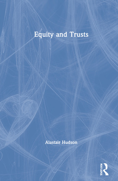 Couverture de l’ouvrage Equity and Trusts