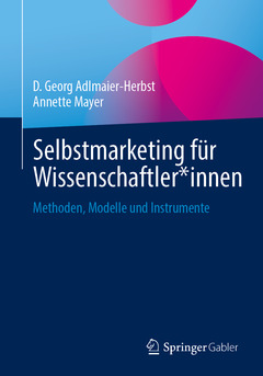 Couverture de l’ouvrage Selbstmarketing für Wissenschaftler*innen
