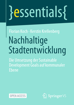 Couverture de l’ouvrage Nachhaltige Stadtentwicklung