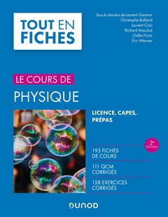 Couverture de l’ouvrage Physique - 2e éd. - Licence, CAPES, Prépas