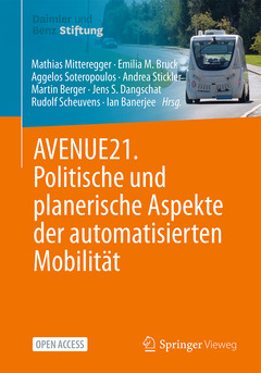 Couverture de l’ouvrage AVENUE21. Politische und planerische Aspekte der automatisierten Mobilität